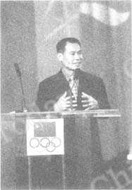 
Li Ning, der Vorstandsvorsitzende der Firma LINING

